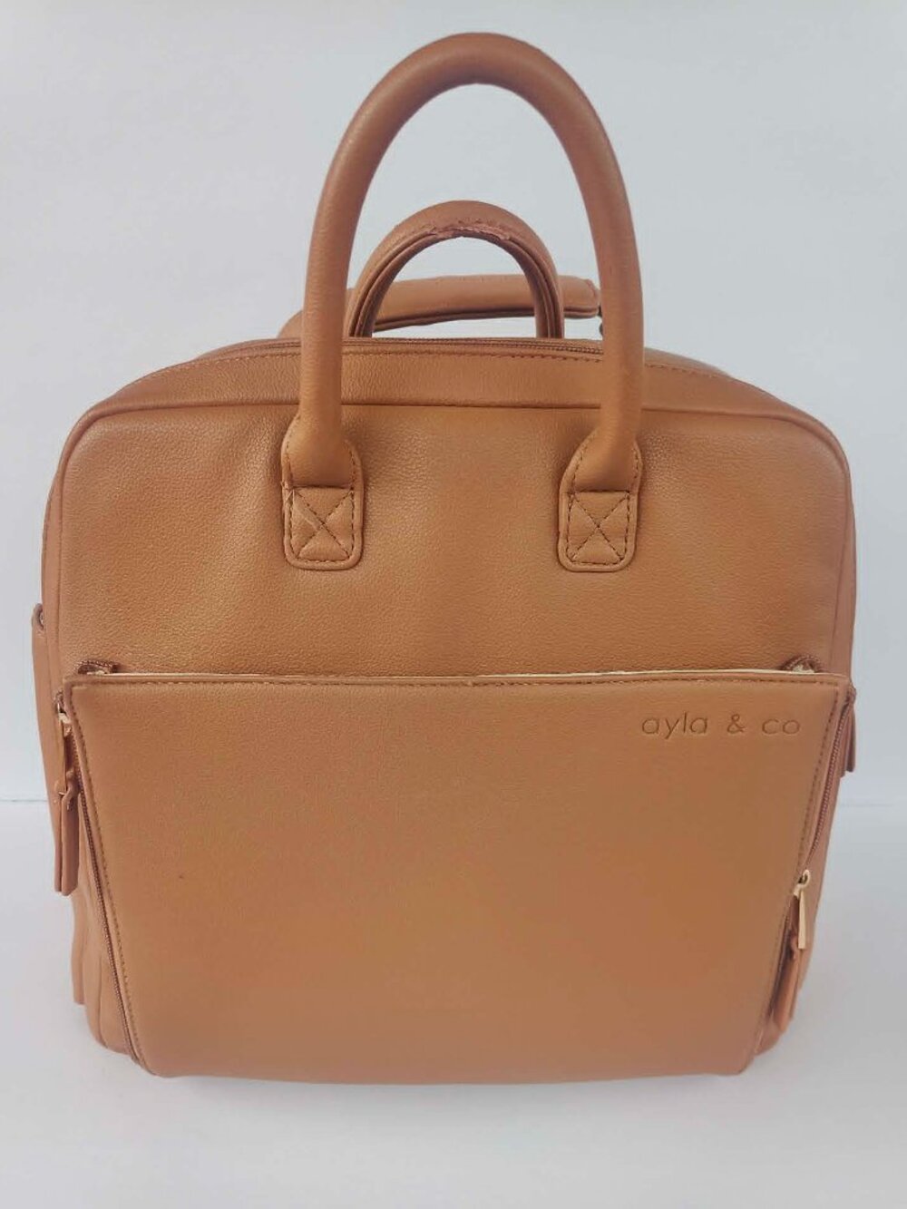 Ayla & co  The Ayla Diaper Bag Caffe